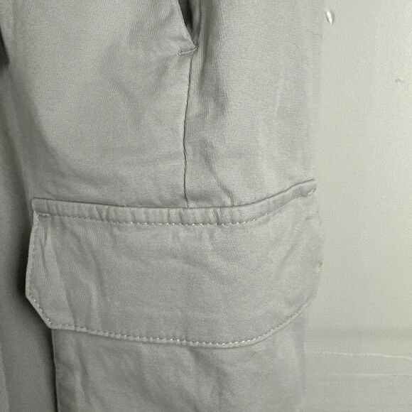 Joseph Abboud | Gray Drawstring Cargo Cotton Pants | Large 54x32” Flex Waist - Picture 6 of 6